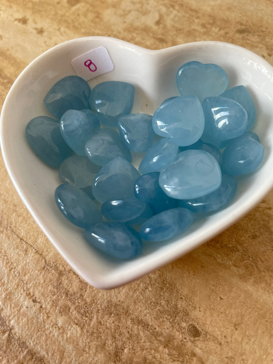 Aquamarine Tiny Heart