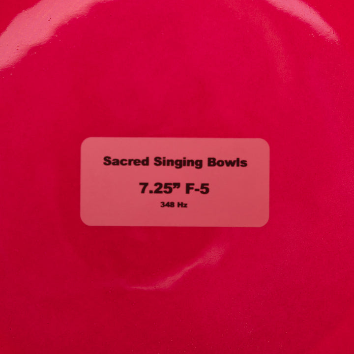 7.25" F-5 Rose Garden Singing Bowl