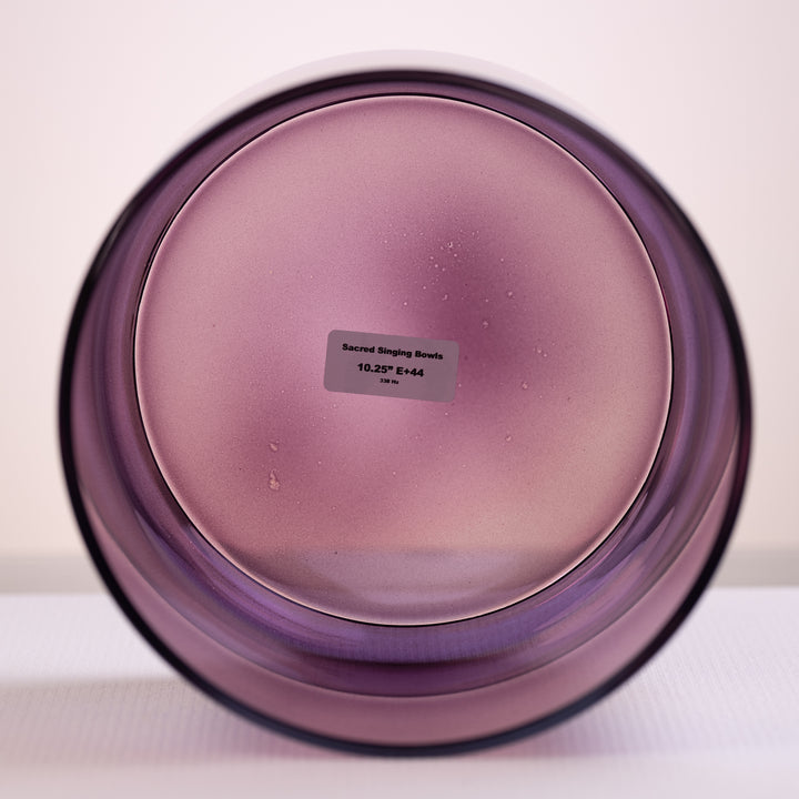 10.25” E+44 Amethyst Activation Crystal Symphony Bowl