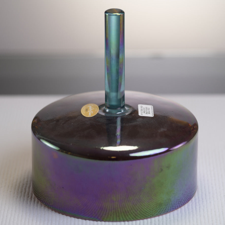 8" F+30 Ruby Aqua Aura Gold Practitioner, Crystal Tones™