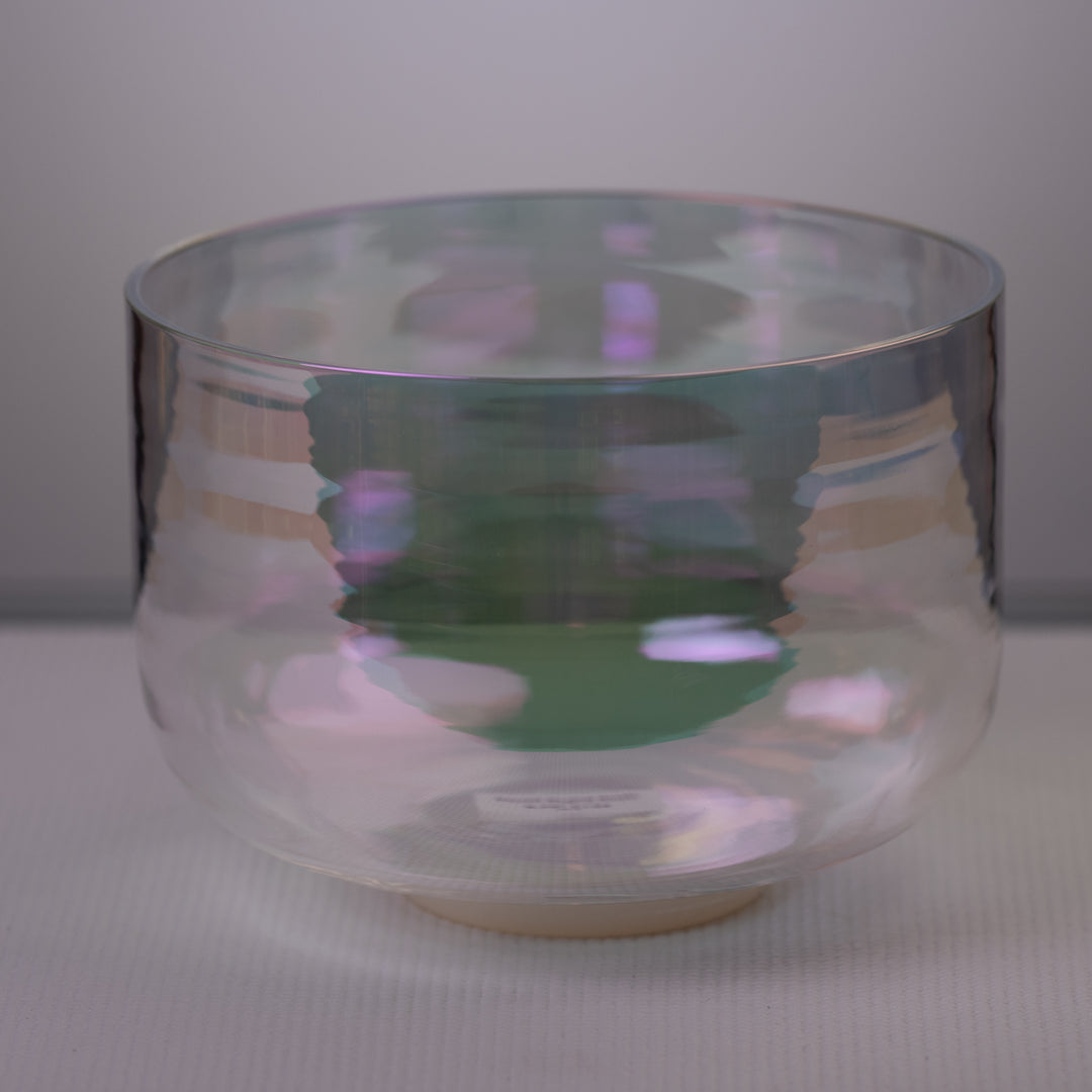 9.75" C+44 Prismatic Crystal Bowl