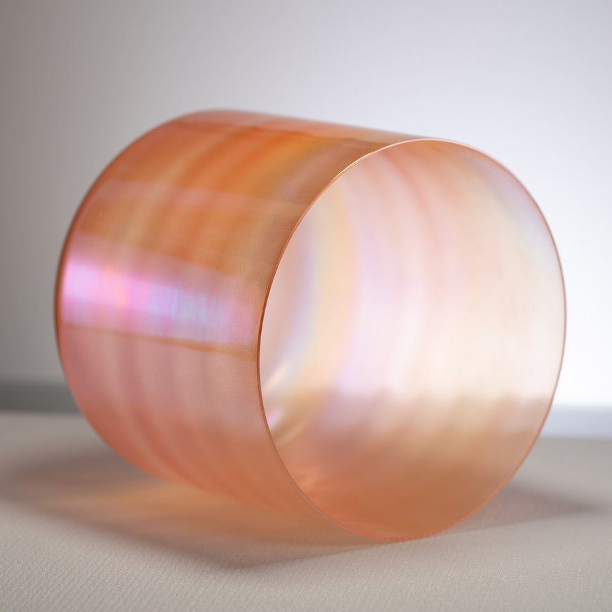 10" A#-10 Sunset Serenade Crystal Singing Bowl