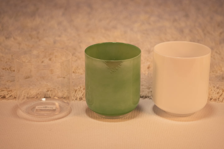 Crystal Singing Bowl Trio for Sound Meditation