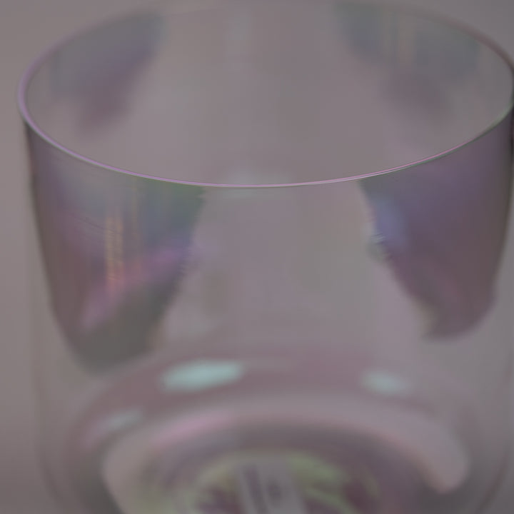 8" G#-9 Prismatic Crystal Singing Bowl