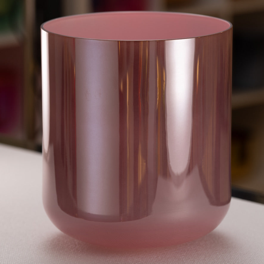 12" F-19 Autumn Rose Crystal Symphony Bowl, Tall