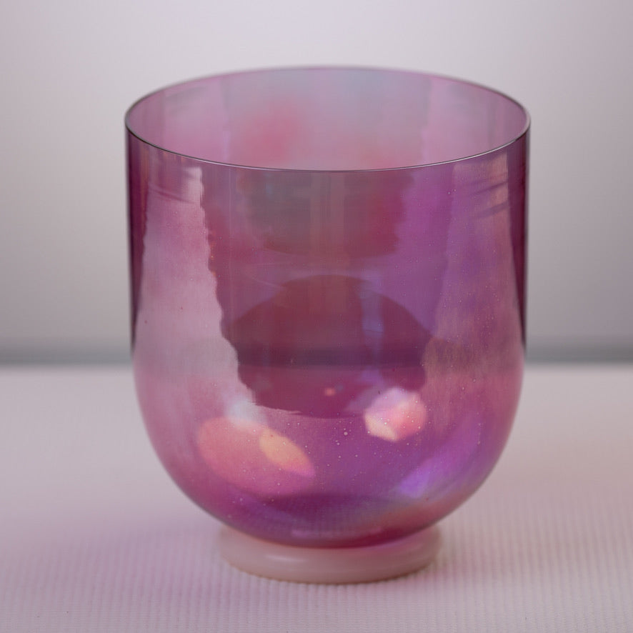 8" G#-28 Violet Flame Aura, Crystal Tones™