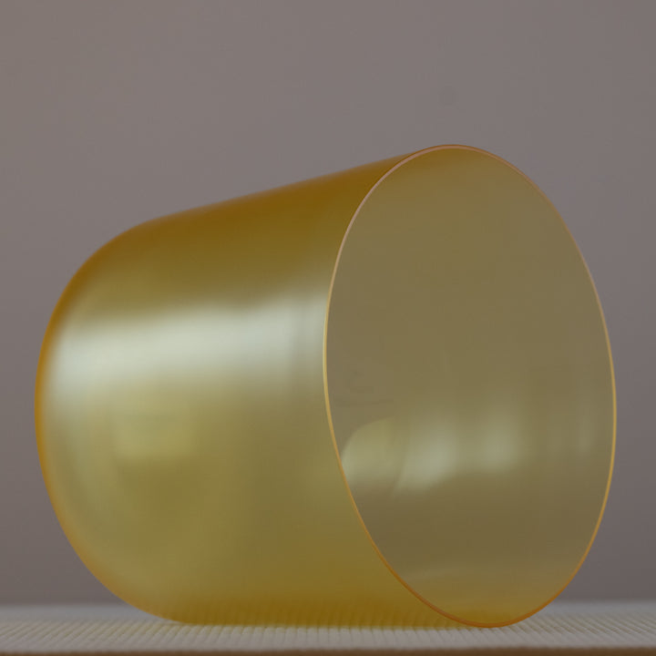 8.25" E-13 Radiant Sun Crystal Singing Bowl
