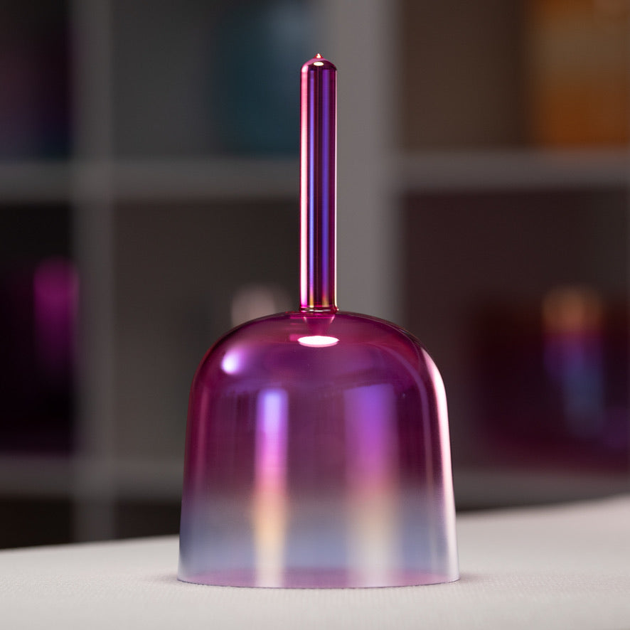 6" G#-4 Rose Blossom Singing Bowl with Om Symbol