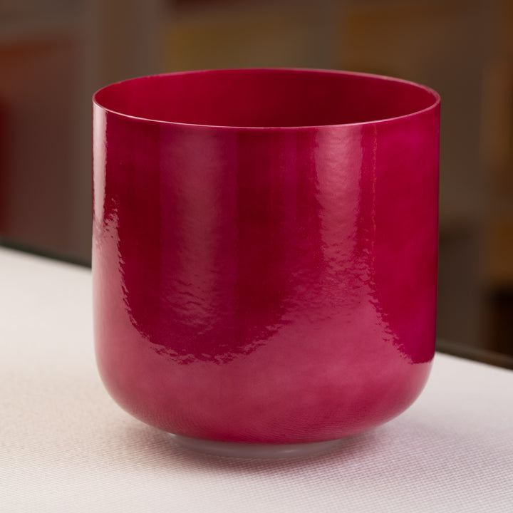 9" F#-40 Rose Garden Singing Bowl