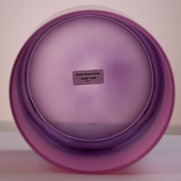 10.25" E-20 Blossoming Heart Crystal Symphony Bowl