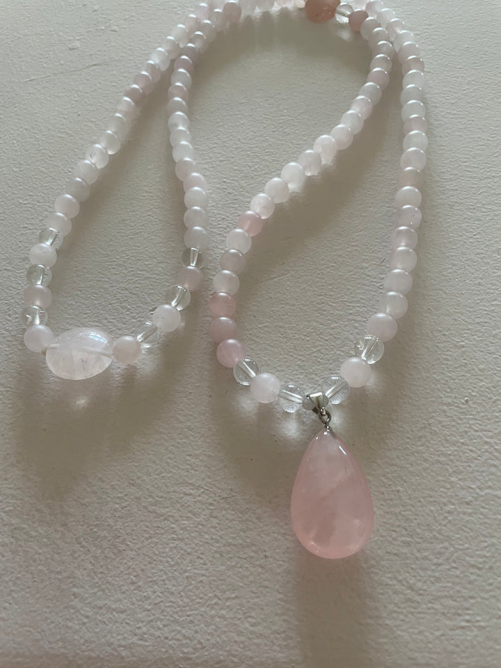 Rose Quartz Mala