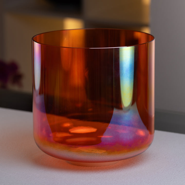 10" G#+36 Topaz Transformation Crystal Symphony Bowl
