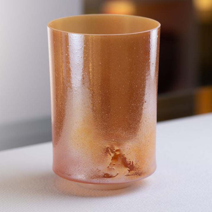 8" C#-50 Carnelian Palladium Morph Tall, Crystal Tones™
