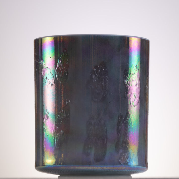 8" Anchi & Platinum Singing Bowl in a tall style from Crystal Tones