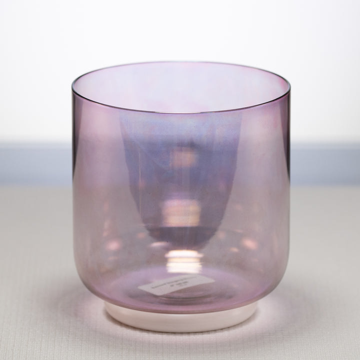 6" D#-46 Solar Violet Crystal Singing Bowl