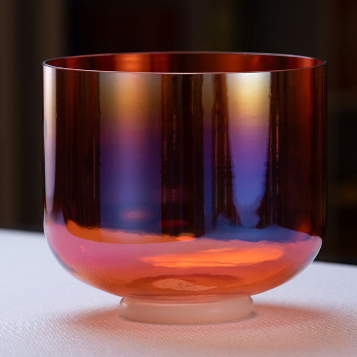 9" A#-18 Topaz Transformation Singing Bowl