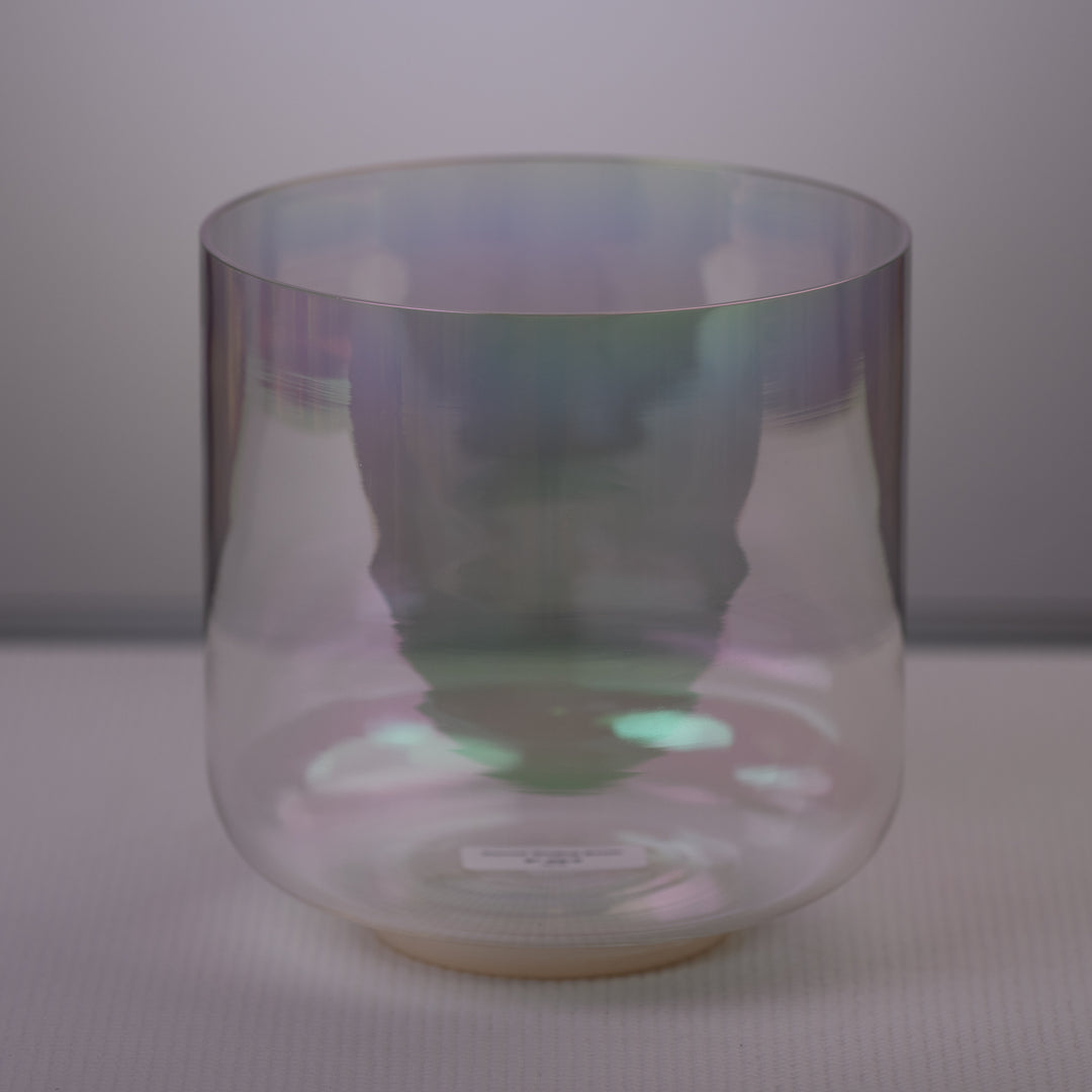 8" G#-9 Prismatic Crystal Singing Bowl