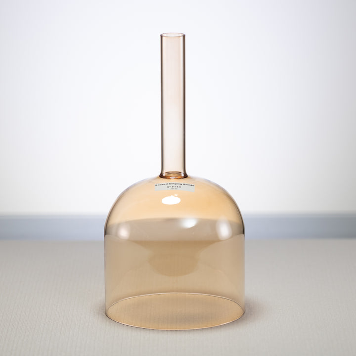 6" F+14 Morning Sun Handheld Crystal Singing Bowl