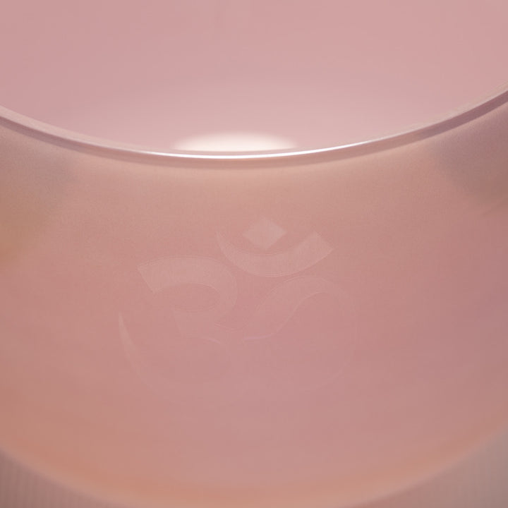 11" A-39 Goddess Glow Crystal Singing Bowl