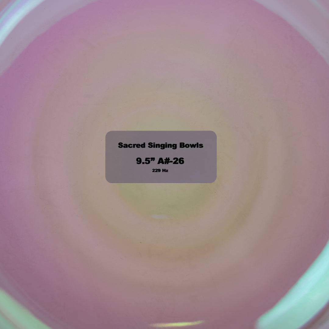 9.5" A#-26 Prismatic Singing Bowl