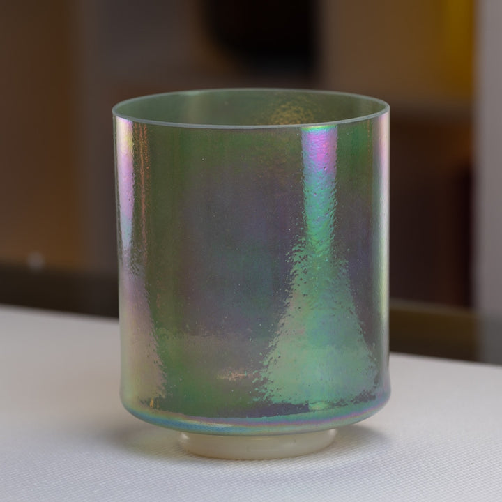 8" C-45 Chrysoprase & Platinum, Crystal Tones™
