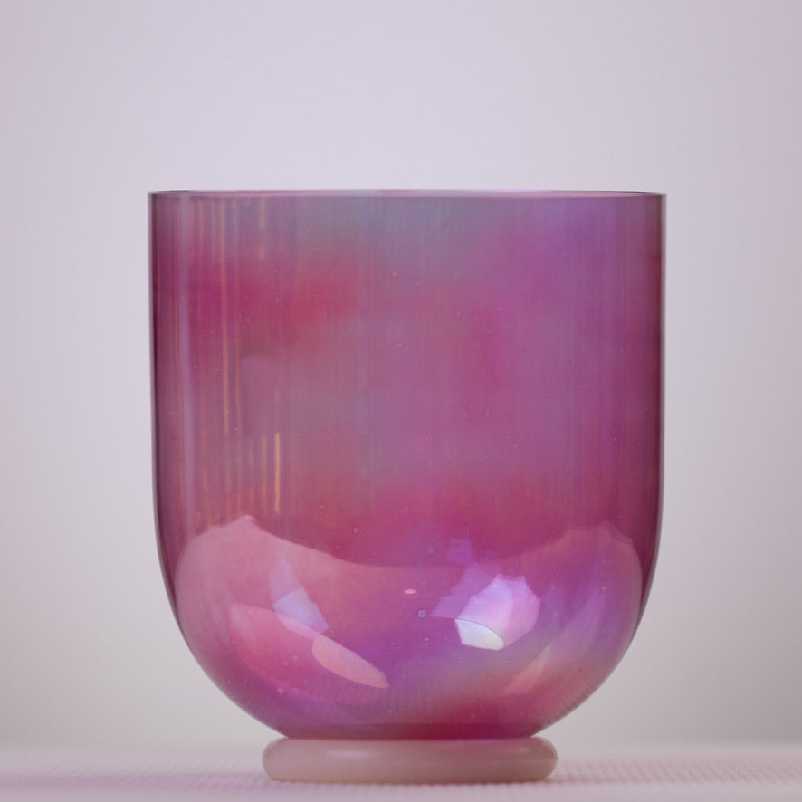 8" G#-28 Violet Flame Aura, Crystal Tones™