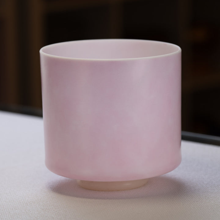 Pink Ocean Gold Morph Alchemy Bowl made by Crystal Tones