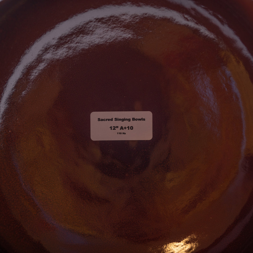 12" A+10 Sacred Ground Tall Singing Bowl