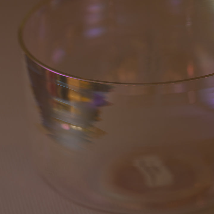 9.5" C#-37 Prismatic Crystal Singing Bowl