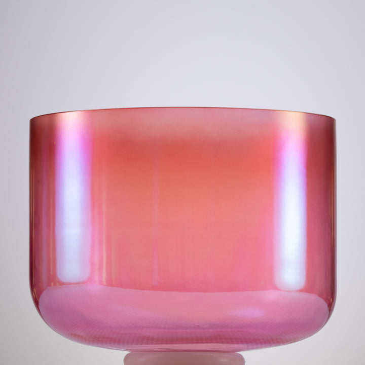 11" G#-37 Rose Blossom Crystal Singing Bowl