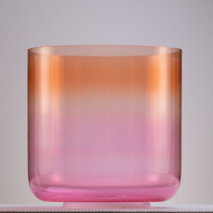9" E-43 Harmonic Sunrise Crystal Bowl