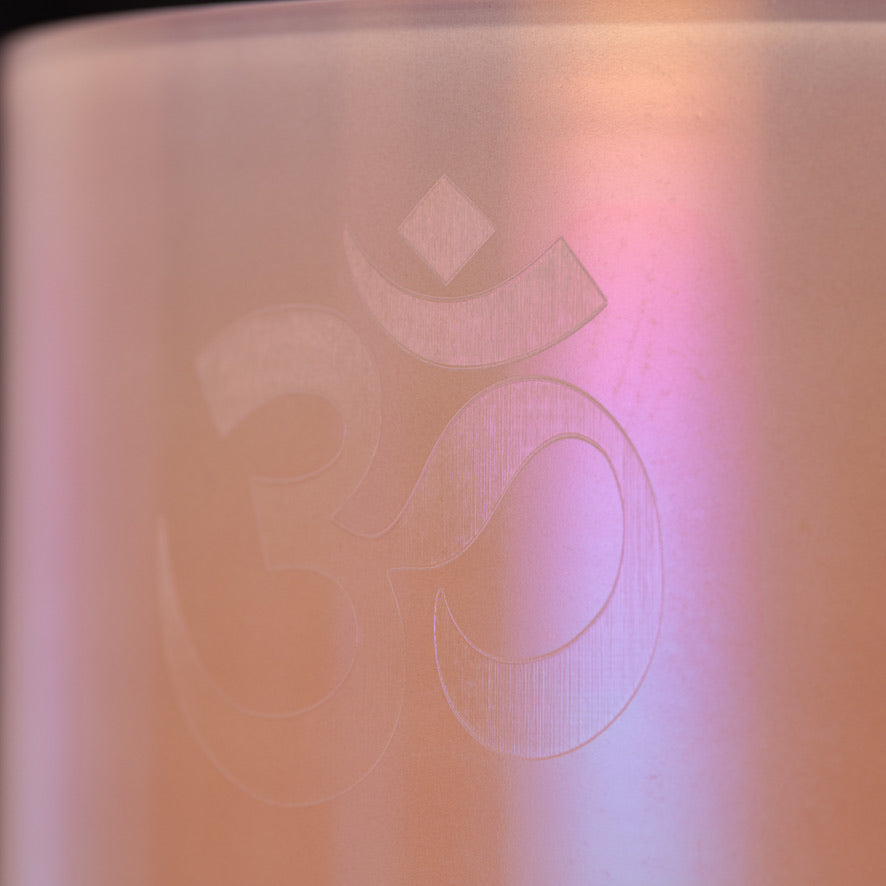 11" A-39 Goddess Glow Crystal Singing Bowl
