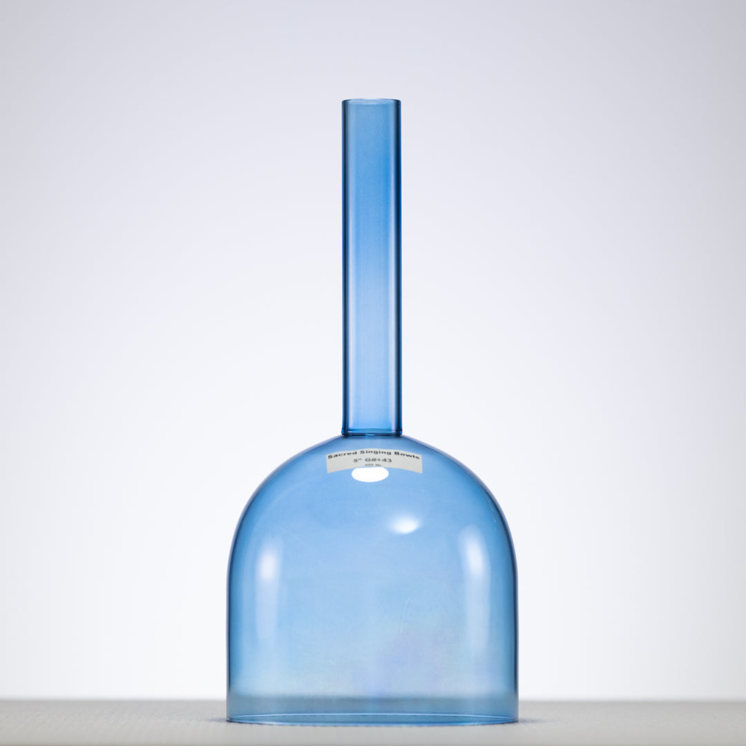 5" G#+43 Father Sky Handheld Crystal Singing Bowl