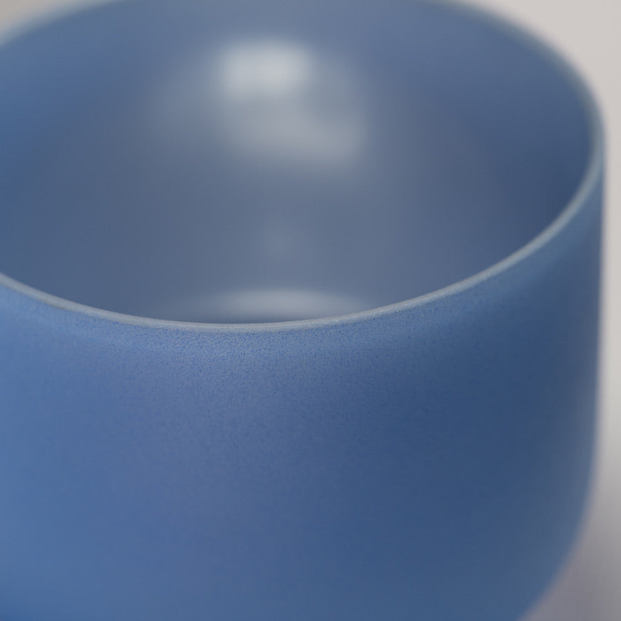 9" G-27 Father Sky Frosted Crystal Singing Bowl