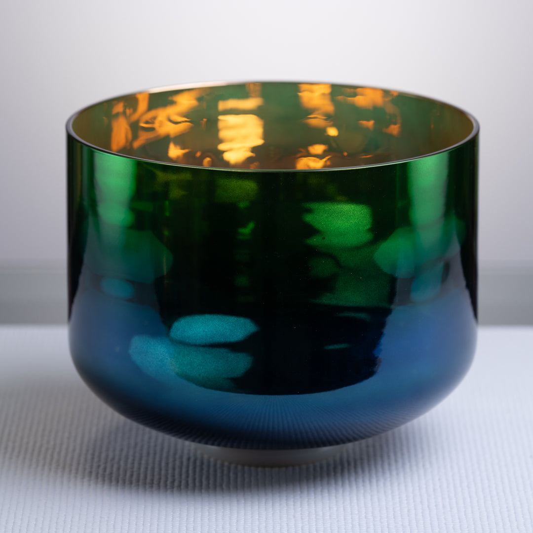 11" A+4 Divine Earth Singing Bowl with 24k Gold inside