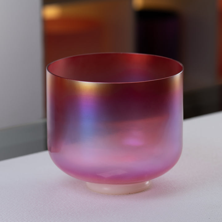 9" A-18 Rose Blossom Singing Bowl