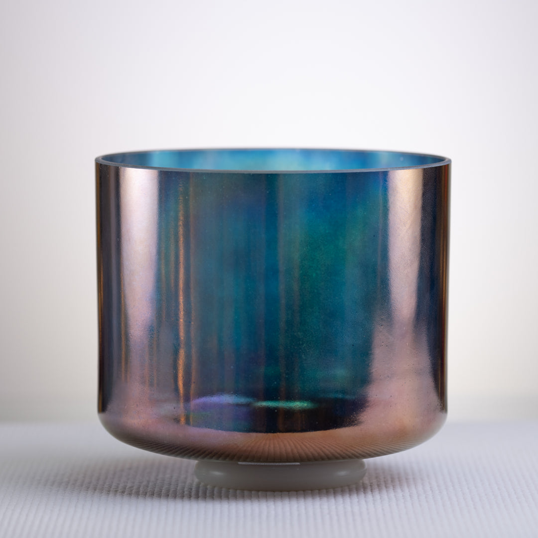Crystal Tones Alchemy Bowl: Tibetan Quartz Copper & Platinum