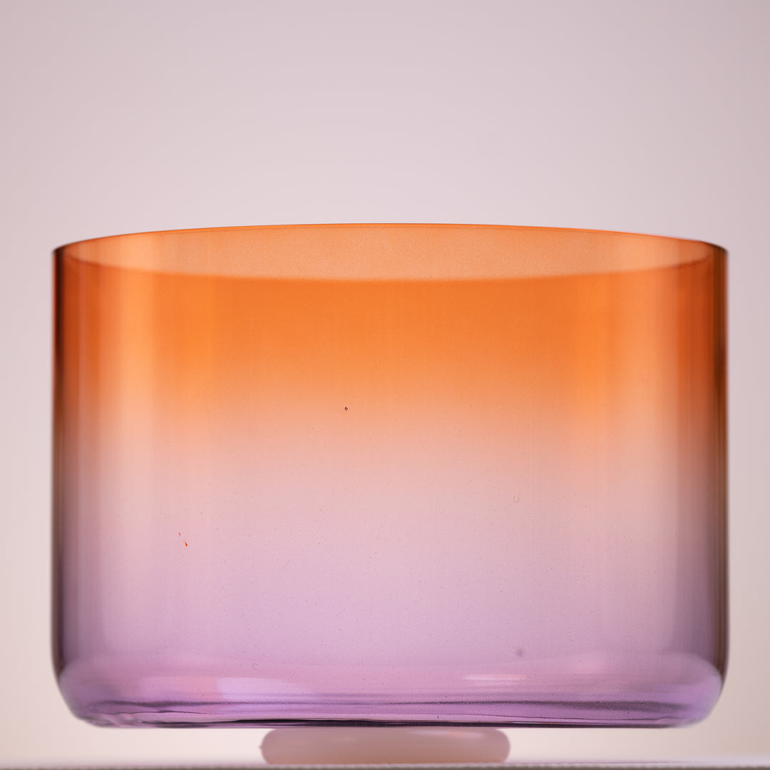 11.75" A#-30 Sunset Bloom Crystal Symphony Bowl