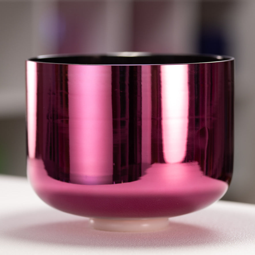 11" F#+45 Radiant Rose Crystal Singing Bowl