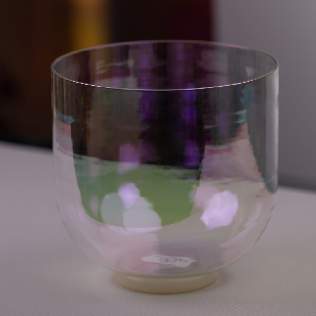 9" G#-38 Prismatic Crystal Singing Bowl