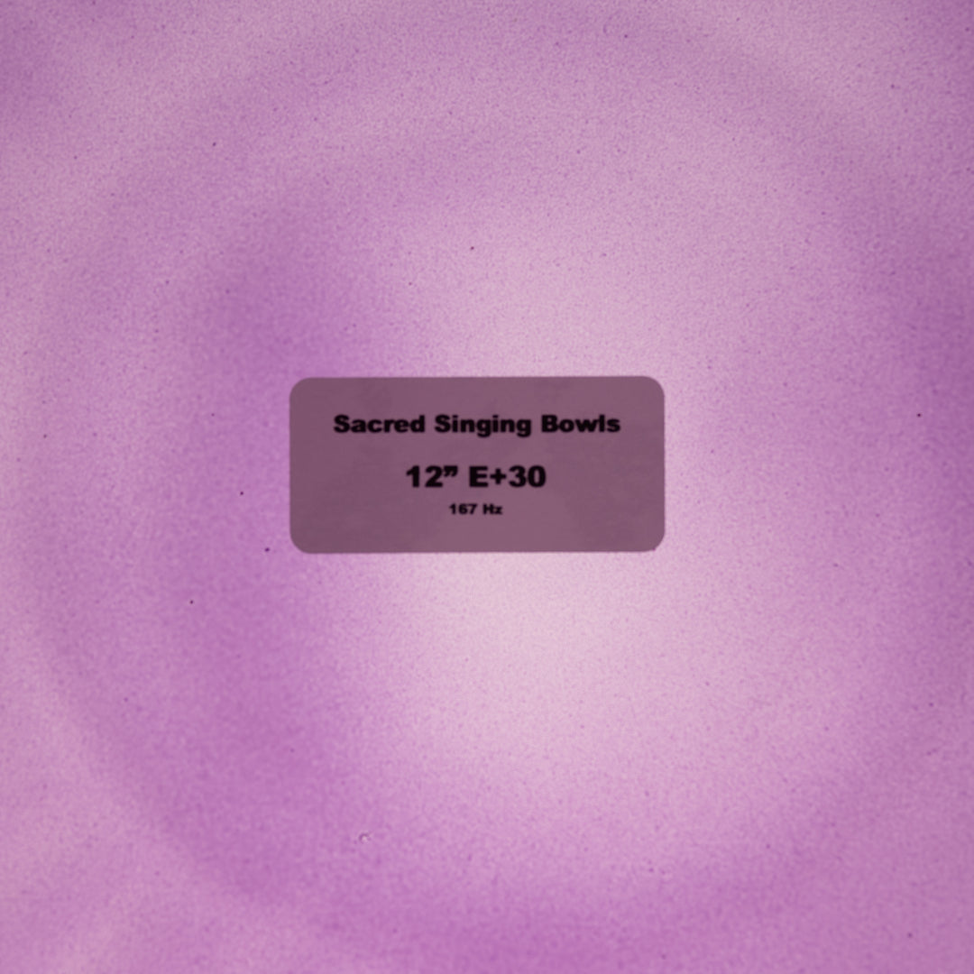 12” E+30 Blossoming Heart Crystal Symphony Bowl, Tall