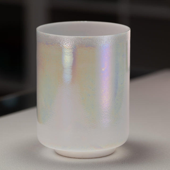 6.5" B-38 Majestic Moon Crystal Singing Bowl