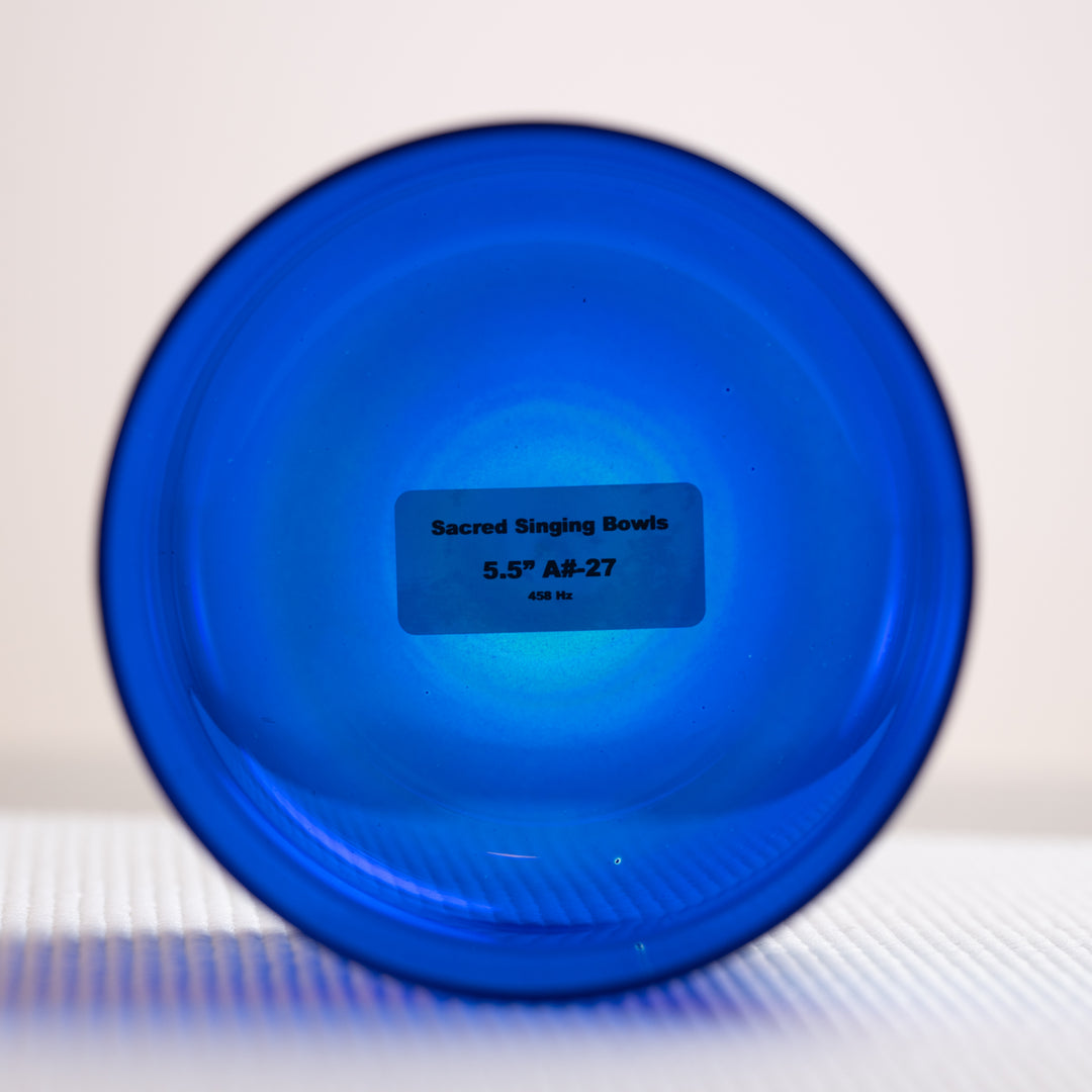 5.5" A#-27 Sapphire Spirit Singing Bowl