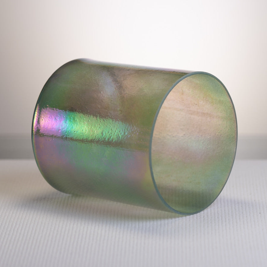 8" C-45 Chrysoprase & Platinum, Crystal Tones™