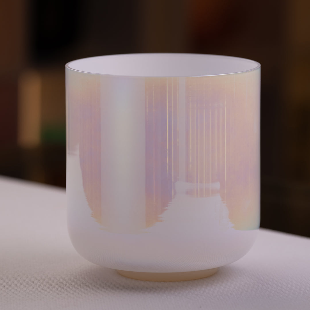 8" C#-25 Majestic Moon Crystal Singing Bowl