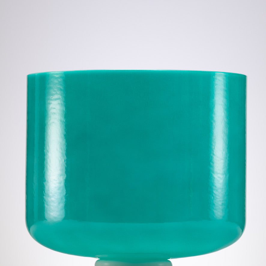 12" C+18 Turquoise Tide Crystal Singing Bowl