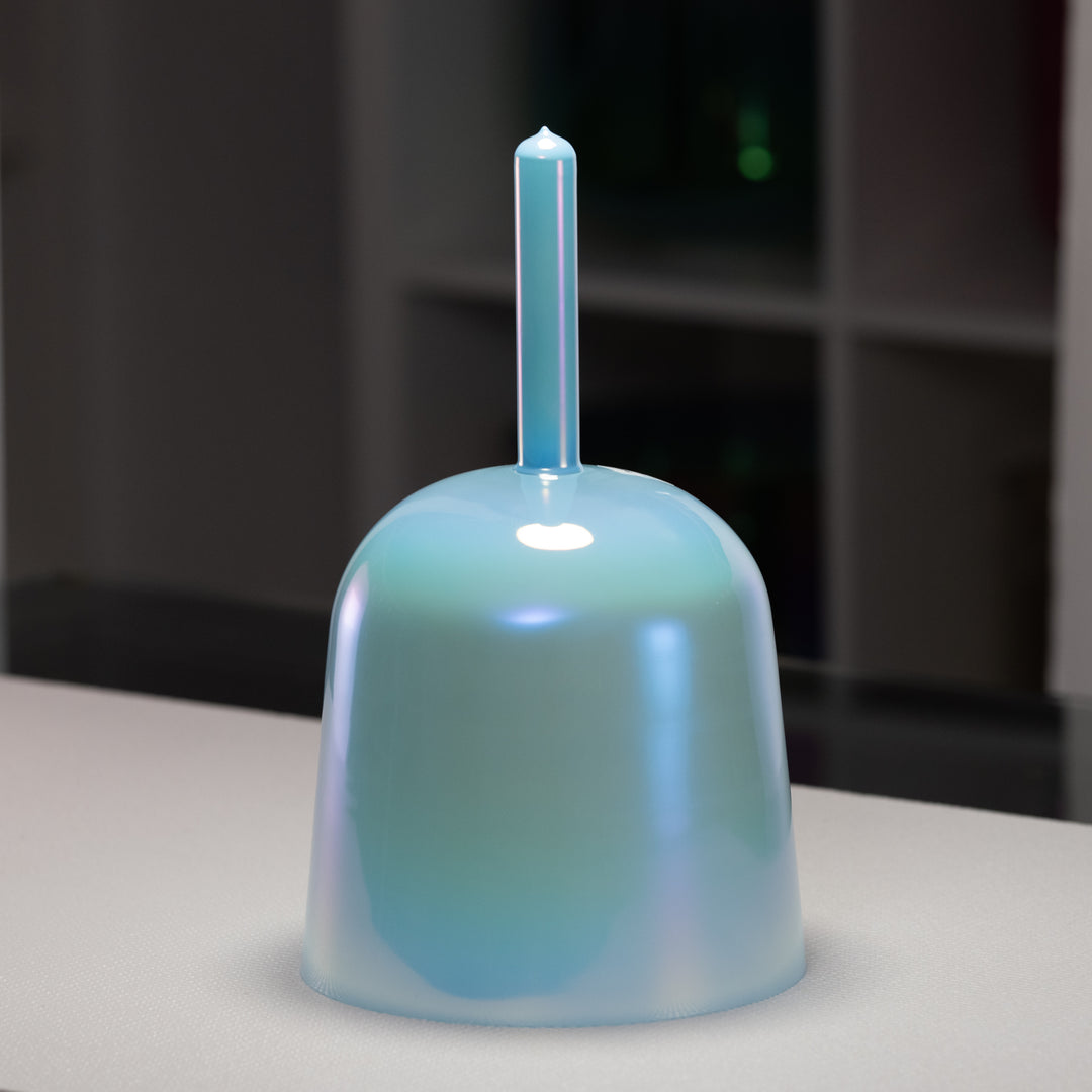 8" D-1 Radiant Peace Crystal Singing Bowl, Perfect Pitch