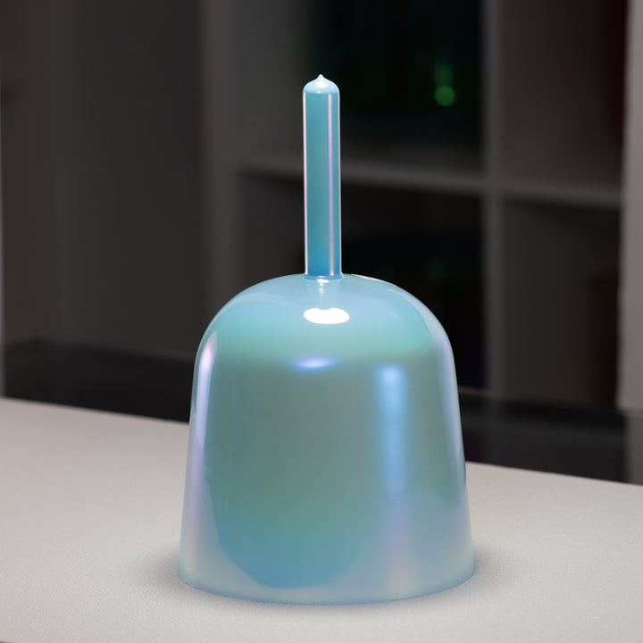 8" D-1 Radiant Peace Crystal Singing Bowl, Perfect Pitch