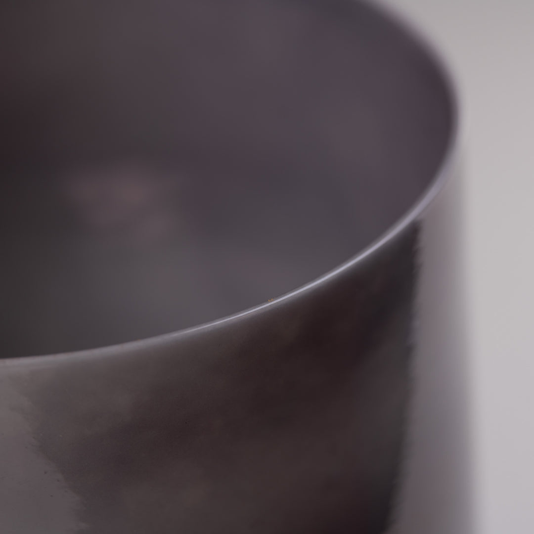 9.25" F#-43 Dark Moon Crystal Singing Bowl