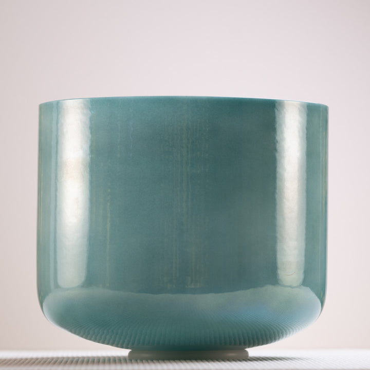 Teal Sapphire Singing Bowl